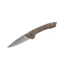 QSP Leopard Linen Micarta Handle Folding Knife – QS135-D
