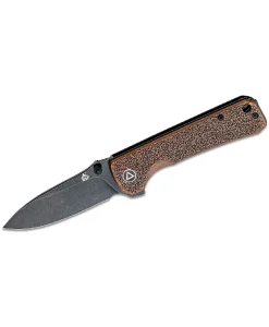 QSP Hawk Copper Handle Black Blade Folding Knife – QS131-N