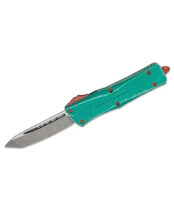 Microtech Bounty Hunter Green Apocalyptic Combat Troodon – 144-10BH