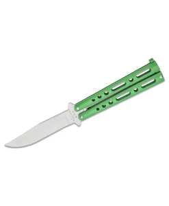 Bear & Son Cutlery Green Butterfly Knife – BC117GR