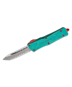 Microtech Combat Troodon Bounty Hunter T/Serrated Blade - 144-12BH