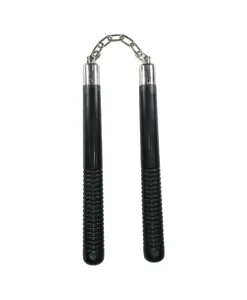 Plastic Chaku - 12" Round, Black P.P. Material - E430