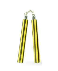 B.B Foam Chaku Yellow/Black 12" - E113