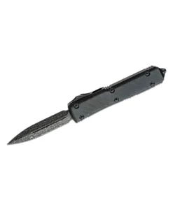 MICROTECH Ultratech Damascus Carbon Fiber Signature Series - 122-16CFS