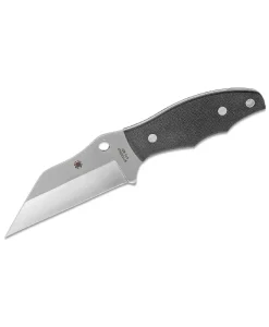 Spyderco Ronin 2 Plain Edge Knife w/ Sheath - FB09GP2