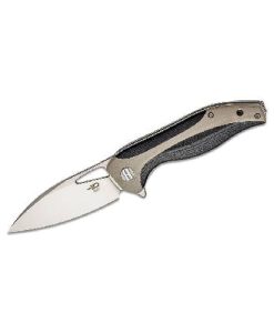 BESTECH KOMODO BG26B Black/Beige G10 Folding Knife