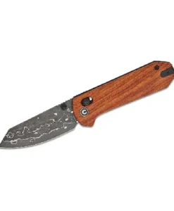CIVIVI Yonder Guibourtia Wood Handle Damascus Blade - C23073B-DS1
