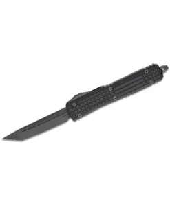 Microtech Ultratech T/E Shadow - Black Handle - Black Blade