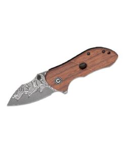 Civivi Gordo Guibourtia Wood Handle
