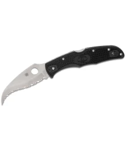 SPYDERCO MATRIARCH 2 KNIFE BLACK FRN -C12SBK2