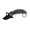 Mantis Snaggle Tooth Black Oxide Folding Knife - MKF814