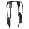 UTG vertical shoulder holster black PVC-H175B