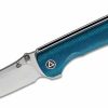 QSP QS131-I Hawk Blue Micarta Handle