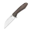 QSP QS118-A2 Pelican Brown Micarta Folding Knife