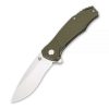 QSP QS122-B Raven D2 Blade Tan G10 Handle