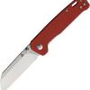 QSP QS130-D Penguin Red Micarta Handle