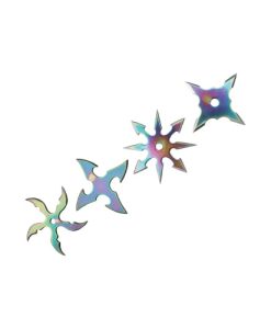 RC-107-4R Perfect Point Throwing Star Set