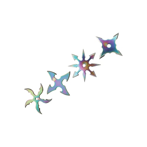 RC-107-4R-1.jpg RC-107-4R Perfect Point Throwing Star Set