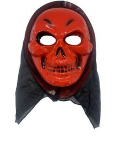 Grinning Skull Red Mask