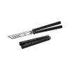 Squid Industries Krake Raken V3 Tanto Black Butterfly Knife