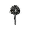 Steampunk Silver Long Nose Mask