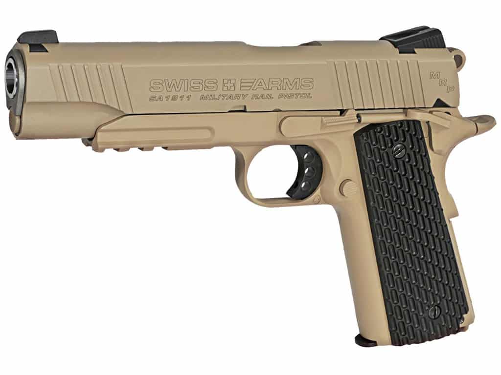 SWISS-ARMS-SA1911-MRP-CO2-FULL-METAL-BLOWBACK-4.5MM-AIRGUN-PISTOL-TAN-BLACK-288507-01.jpg SWISS ARMS SA1911 MRP CO2 FULL METAL BLOWBACK 4.5MM AIRGUN PISTOL TAN BLACK 288507 01