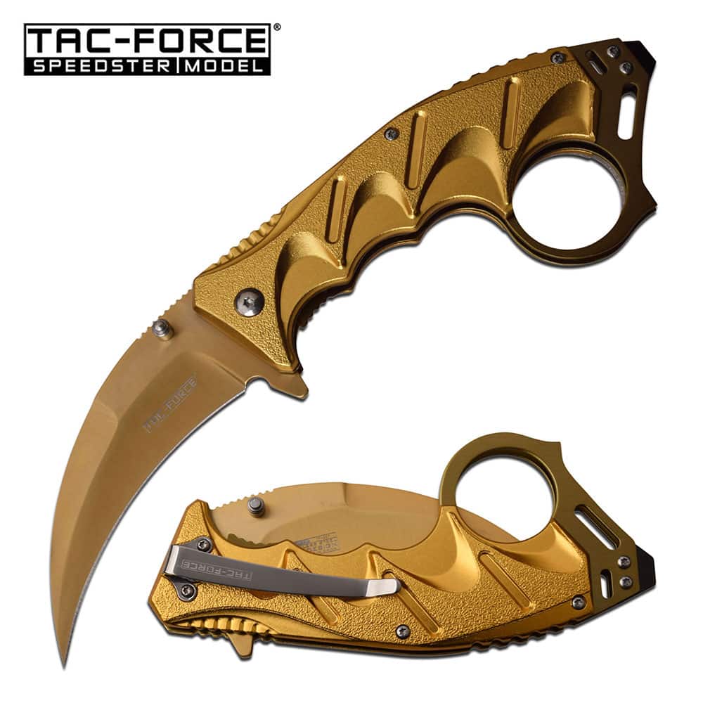 TF-957GD.jpg TAC-FORCE TF-957GD Spring Assisted Knife