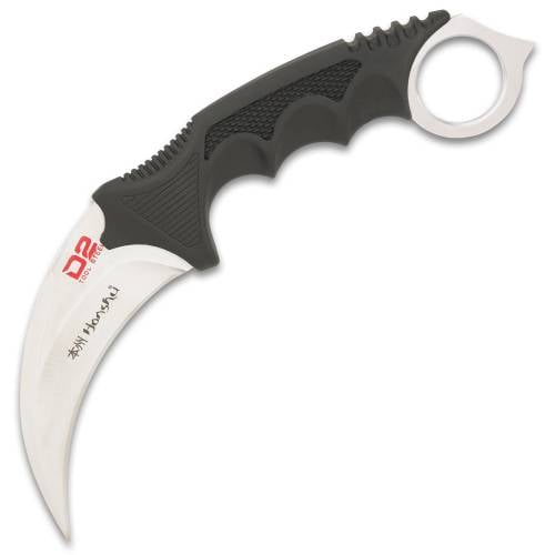 UC2977D2.jpg UNITED CUTLERY SILVER HONSHU KARAMBIT