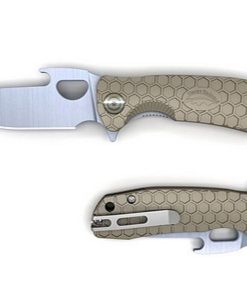 Ultratech tan honey badger opener large - HB1052