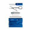 Victorinox Swisscard Blue Transparent V0.7122-T2