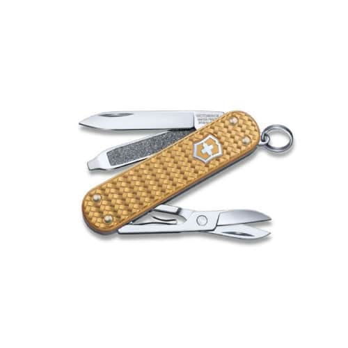 V0.6221.408G.jpg Victorinox V0.6221.408G Classic Precious Alox Collection Brass Gold