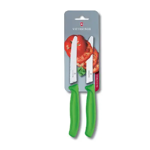 VICTORINOX-TOMATO-AND-SAUSAGE-KNIFE-GREEN-V6.7836.L114B.webp Tomato and Sausage Knife Green