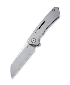 WE Knife Mini Buster Titanium Gray Handle – 2003A