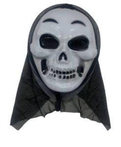 Grinning Skull White