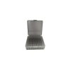 Plastic Ammo Case Large Grey 100-Piece