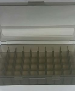 Plastic Ammo Case Medium Grey 50 Piece