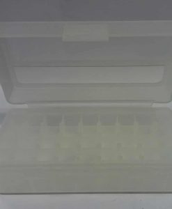 Plastic Ammo Case Small Clear 45 Piece