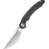 BESTECH BG25F Irida G10 Carbon Fiber Green Handle
