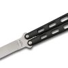 Benchmark BM007 Balisong Butterfly Knife Black Handles