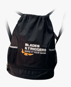 BLADES AND TRIGGERS BACKPACK STYLE BAG - 4487