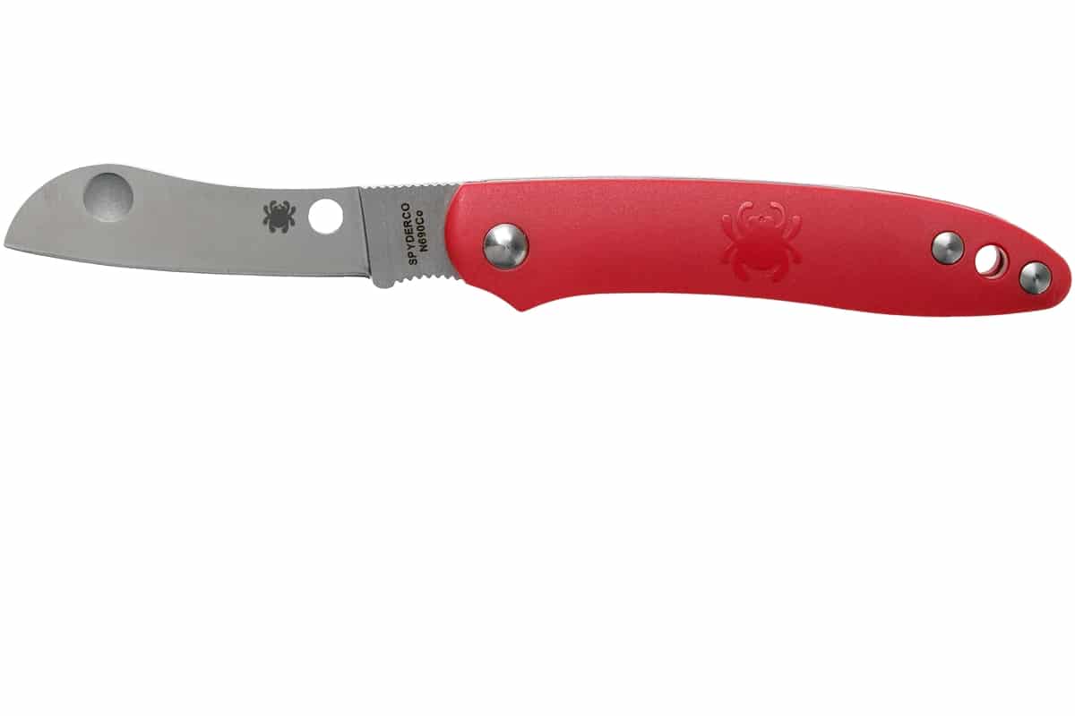 c-189-prd-1.jpg Spyderco Roadie Slip Joint Knife Red FRN C189PRD