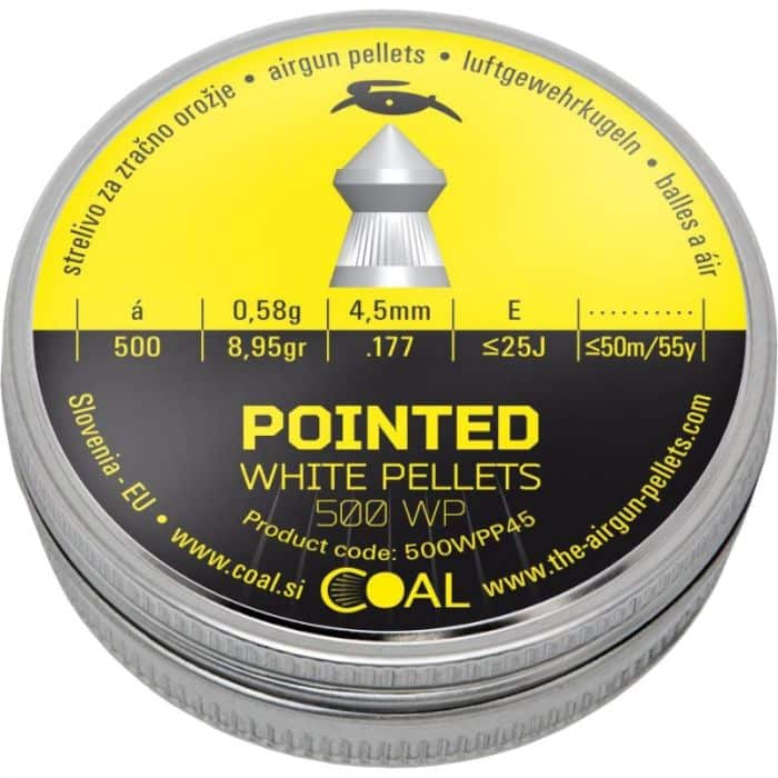 coa-500wpp45.jpg Coal Pellets Coa-500Wpp45 Hunting Line Pointed Pellets