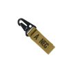Condor CON-239A+498 Blood Type Keychain W/Snaphook – A Positive Brown