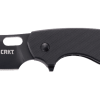 CRKT-5315GKD2 Pilar Large D2 Black G10 Handle Folding Knife