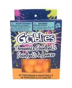 GOBLIES THROWABLE PAINTBALLS ORANGE - 40CT