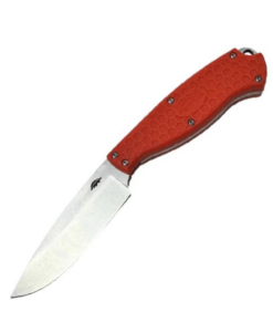 Honey Badger Outfitter HB5306  Fixed Blade Camp Knife -Orange Kydex Sheath