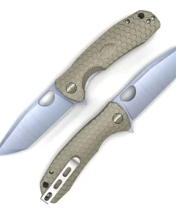 Honey Badger Tanto Medium Knife Tan HB1332