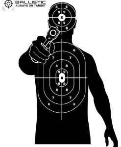 R9030 Large Combat Man Targets