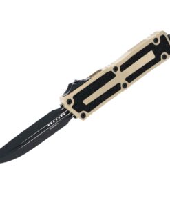 Microtech Scarab DE-S Gen III Sand Standard – 1180-1SN