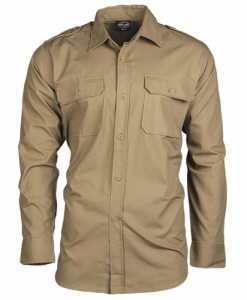 Tactical L/S-Sleeve Shirt (Tan)